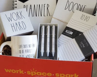 Work • Space • Spark: Your Career Growth & Office Decor Subscription Box