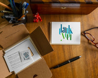 4 cards a month w/ stamps