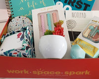 Work • Space • Spark: Your Career Growth & Office Decor Subscription Box