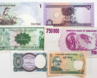World paper money from Venture in History