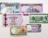 World paper money from Venture in History